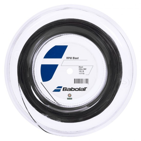 ROLO DE CORDA BABOLAT RPM BLAST 1.20 - PRETO